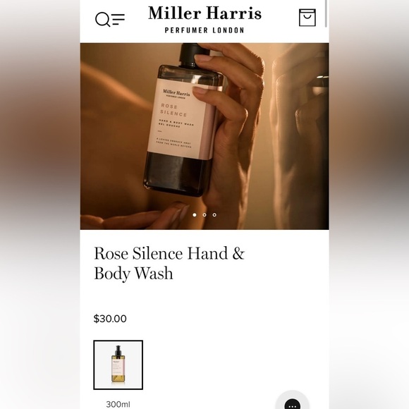 NEW Miller Harris Rose Silence Bath&Body Set - Picture 4 of 6